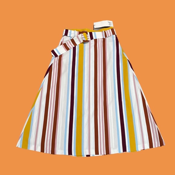 Zara Dresses & Skirts - NWT| ZARA TRF COLLECTION STRIPE SKIRT